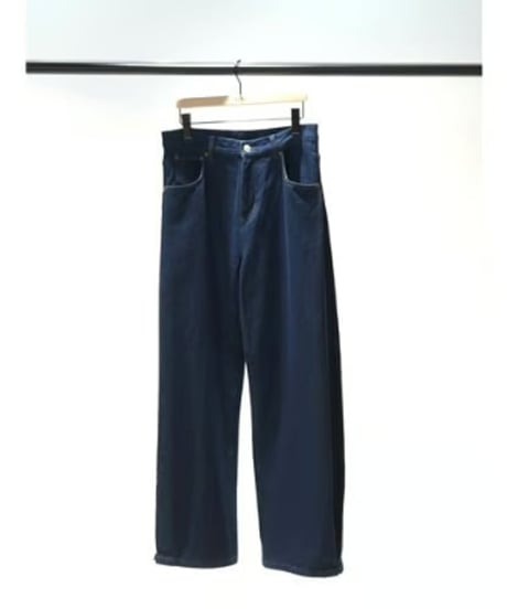 YENN　イエン　SIDE PLEATED DENIM