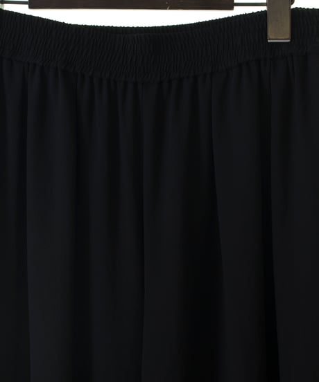 Cafune　カフネ　mat stretch georgette wide easy pants　マットストレッチジョーゼットワイドイージーパンツ　535620