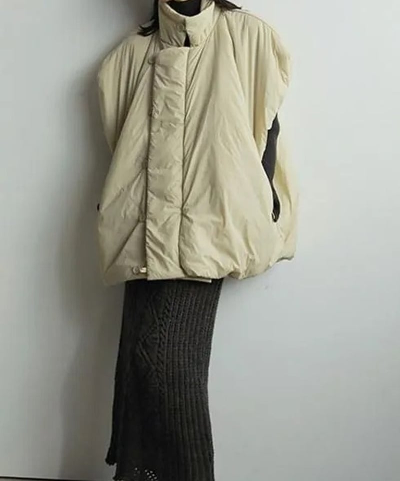 新品 anuke アンヌーク ボリュームオーバーベスト ànuke online store（アンヌーク） / Volume Over VestVolume Over