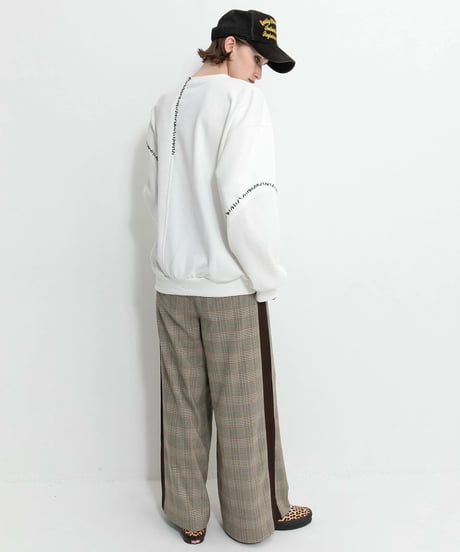AULA AILA　アウラアイラ　ステッチデザインプルオーバー　STITCH DESIGN PULLOVER　1253-08027　本州送料無料！