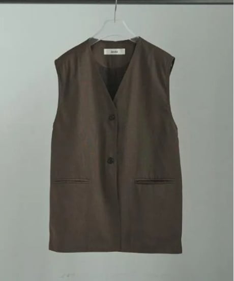 anuke アンヌーク Vneck Stitch Vest　ベスト 62520112