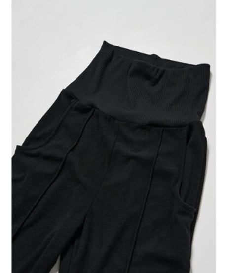 YENN イエン　WAIST RIB PILE PT