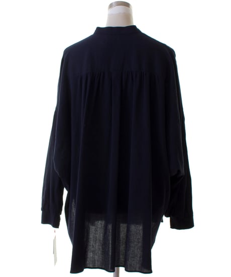 PASSIONE パシオーネ ROBE　ローブバンドカラーワイド幅コットンブラウス 616959 2026NEWARIIVAL