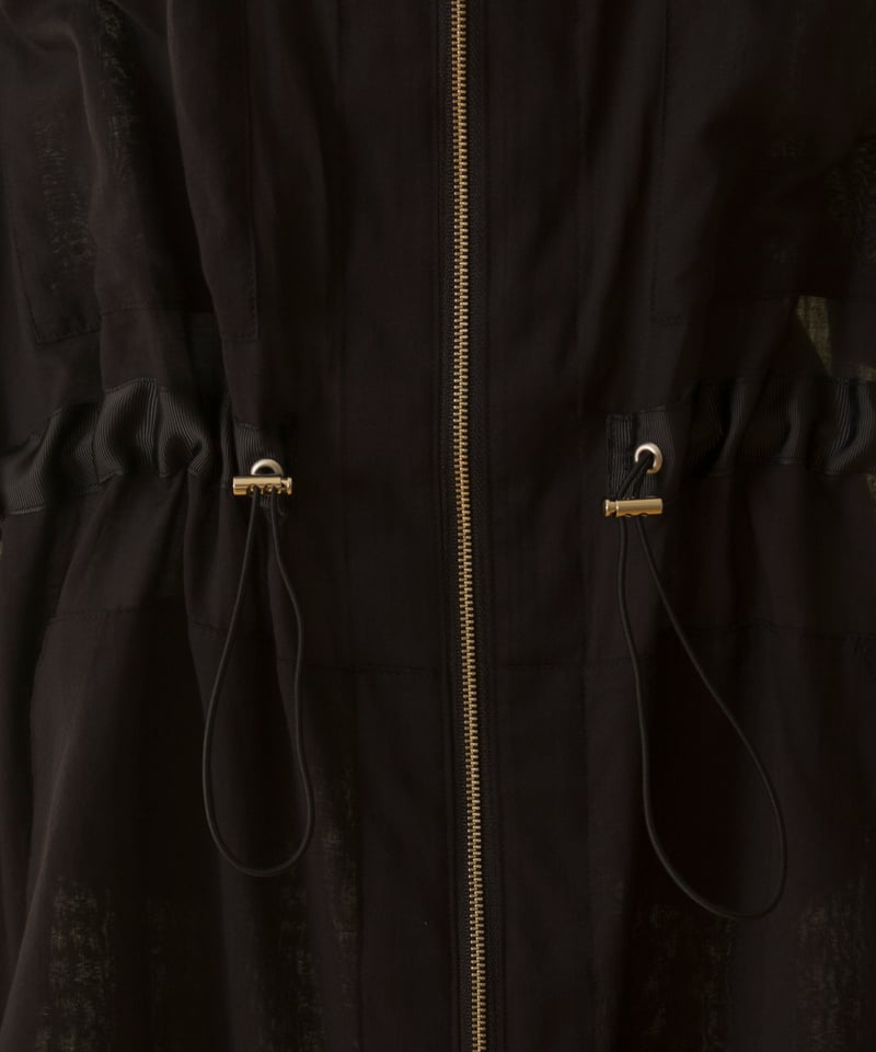 Dignite collier ディニテコリエ ロングジップブルゾン 80256021 本州送