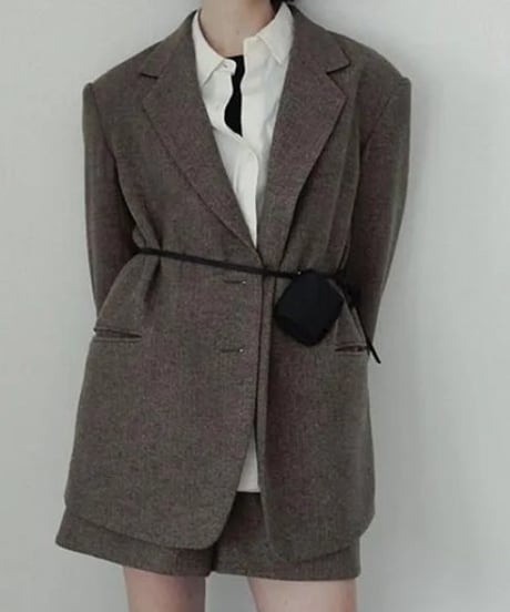 anuke (アンヌーク） Herringbone Short Pants　62520728　ショートパンツ本州送料無料！
