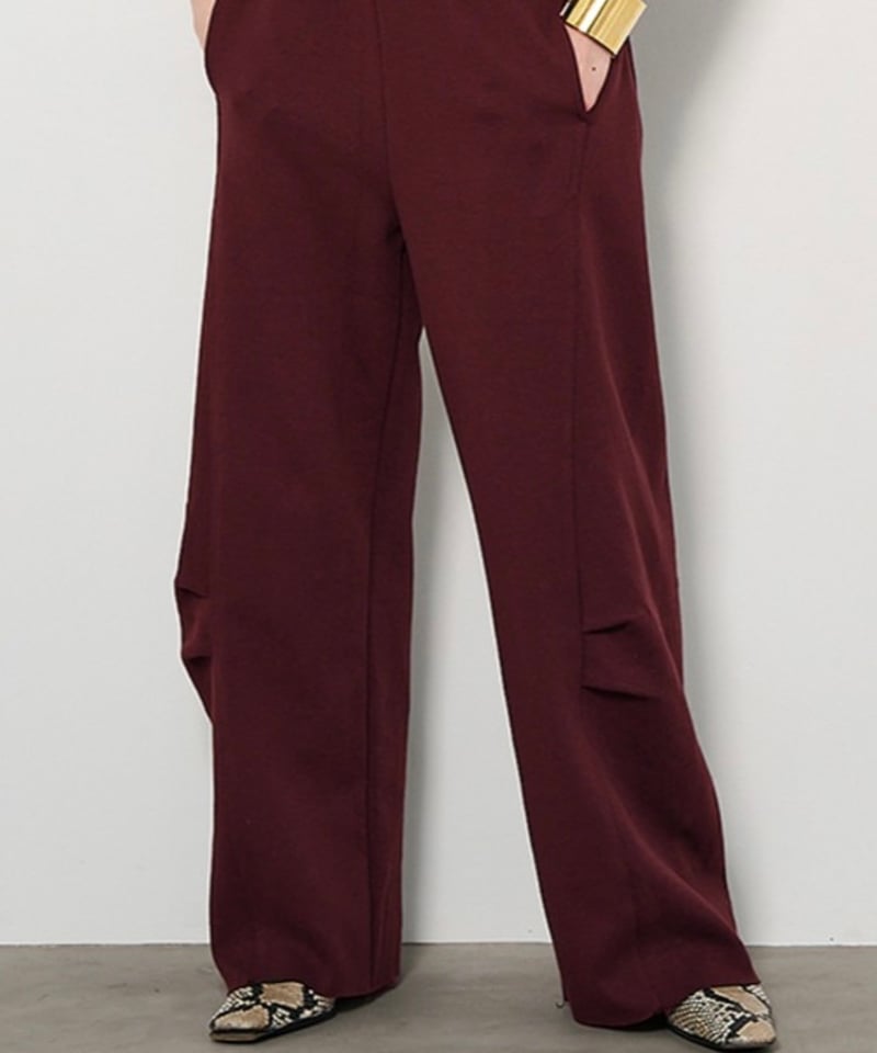 YENN イエンKNEE TUCK SWEAT PT Y253-31078-2 本州送料無料