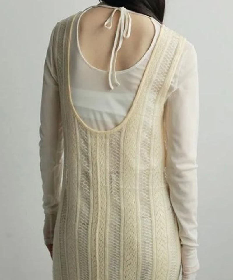 anuke (アンヌーク) Sheer Uneck Onepiece マキシワンピース 10 anuke (アンヌーク) Sheer Uneck Onepiece マキシワンピース 10