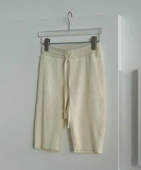 anuke アンヌーク Rib Biker Pants 62520717