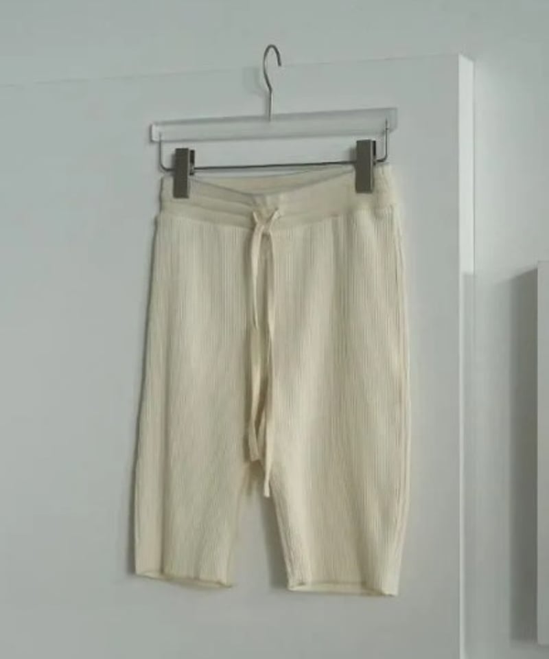 anuke アンヌーク Rib Biker Pants 62520717 | Deargo