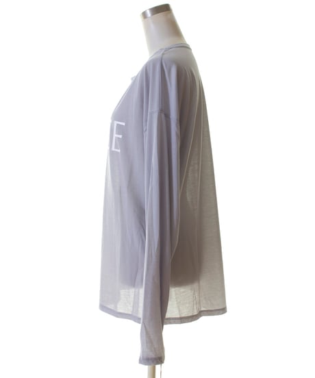cafune カフネ PASSIONE パシオーネ ROBE　ローブシアー ロゴ ロングTee 435954