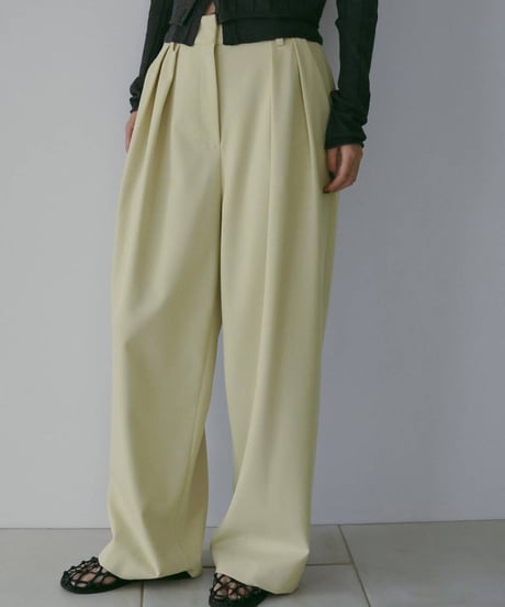 anuke アンヌーク Doubletuck Wide Pants 62610703 本州送料無料