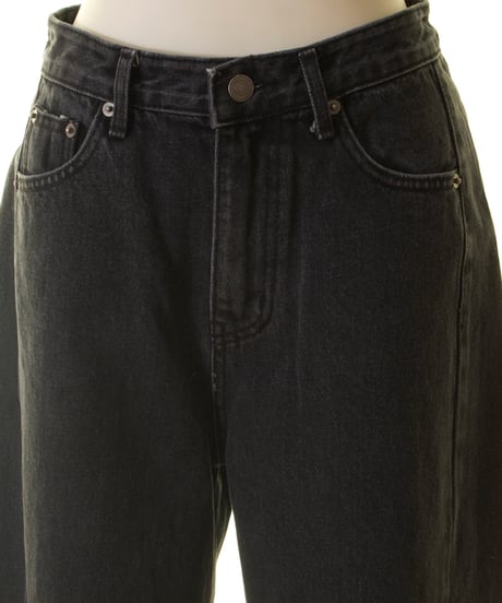 TRANOI.　トラノイ スーパーワイドデニムパンツ231R503