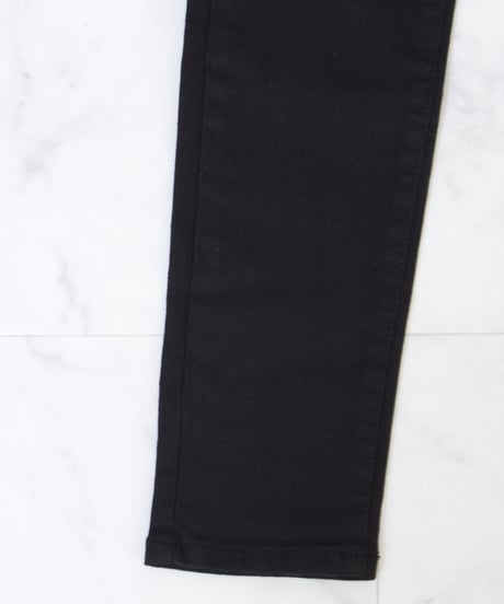 INDIMARK　インディマーク　ブラックストレッチスキニーパンツ　WJ041