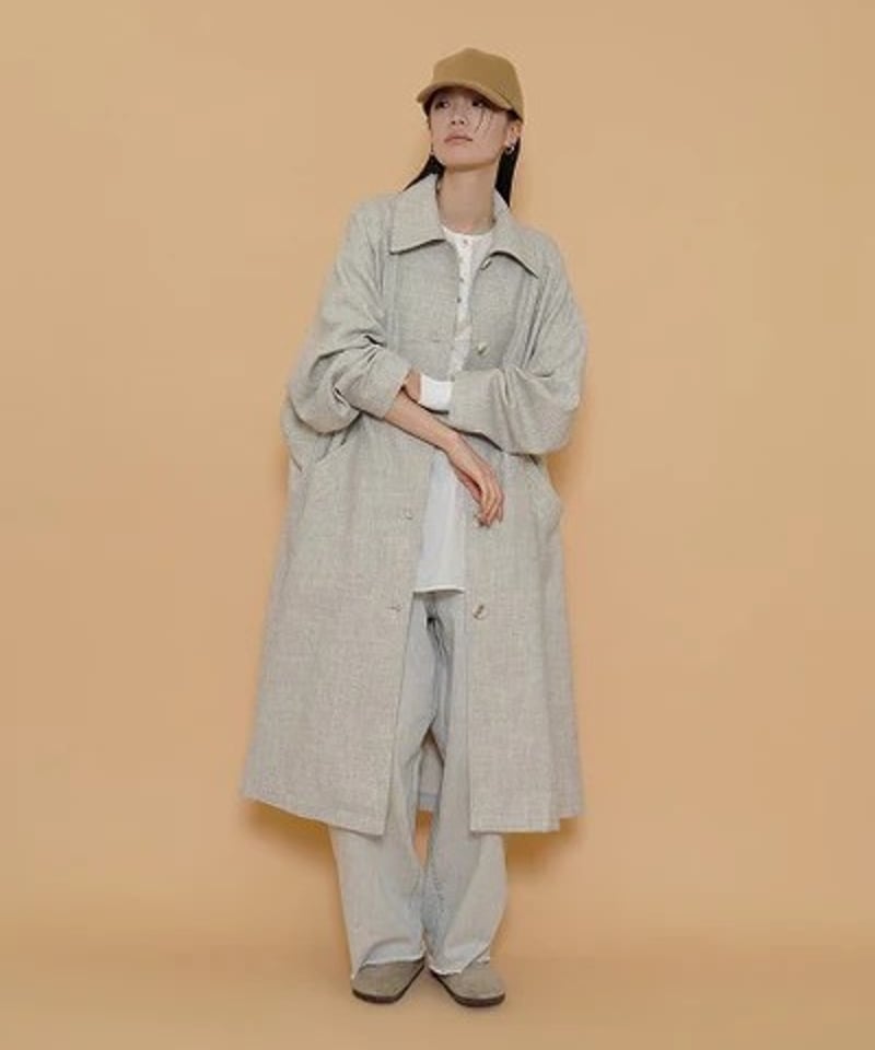 CYAN TOKYO シアン トウキョウ ウーリーシャギーハーフコート 504387