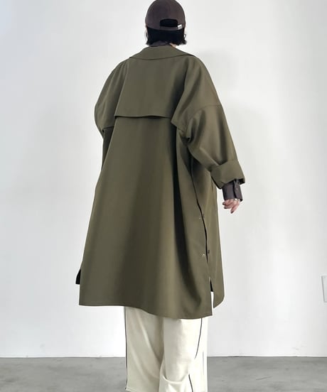 minkchair　ミンクチェアー　FOSI. フォーシ FOSI.ビックサイズトレンチコート　F1198