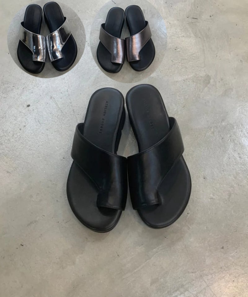 ATELIER BRUGGE クロスファーサンダル Lサイズ ATELIER BRUGGE W