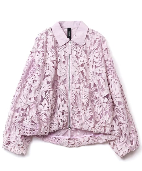 AULA AILA　アウラアイラ　レースバルーンブルゾン LACE BALLOON BLOUSON 1261-02048 2026NEWARIIVAL