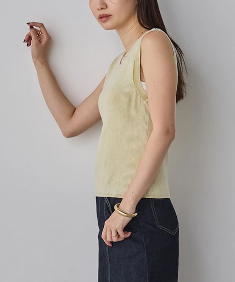 RIBBED TANK TOP