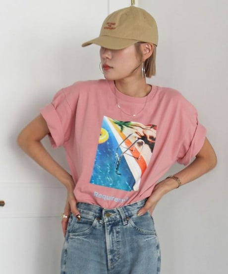 Ungrid (アングリッド)  フォトビッグロゴTee 112422723501