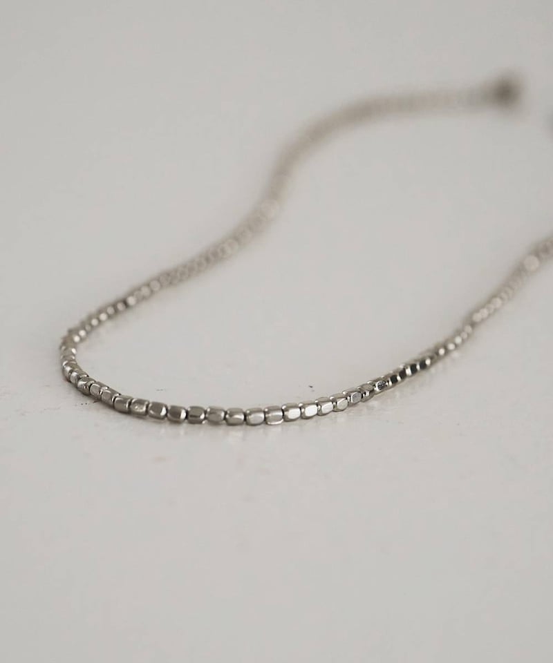 anuke アンヌーク Cube Beads Necklace 62610905 | Deargo