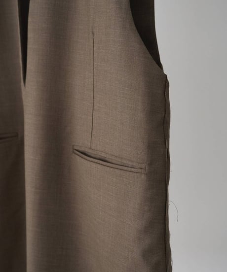 anuke アンヌーク Keyneck Over Vest 62610107 本州送料無料