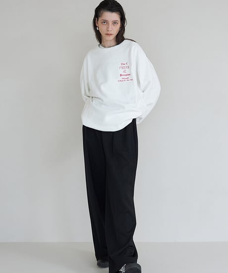 CREDONA　クレドナ【THE C】 POINT SWEATSHIRTS 1424512006