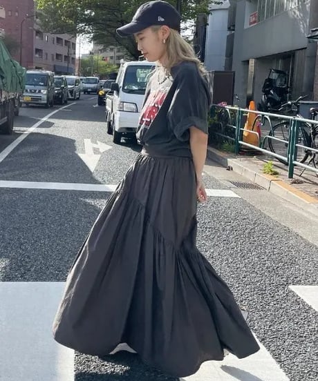 ngrid アングリッド ギャザーデザインスカート 112410805601