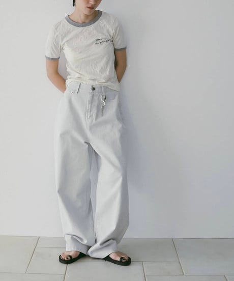 anuke アンヌーク　Wide Cocoon Denim 62611401 2026NEWARIIVAL