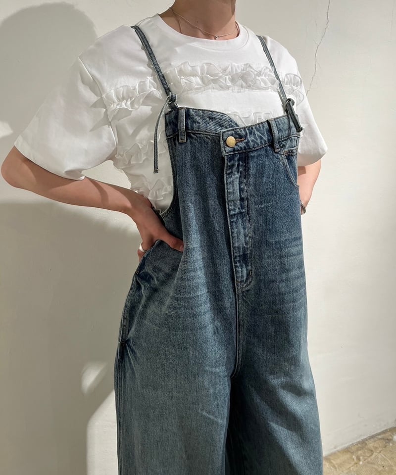 【新品未使用タグ付き】ポリーヌブロー/Pauline Bleu デニム 新入荷】👖Pauline Bleu (ポリーヌブロー)ストレッチデニム