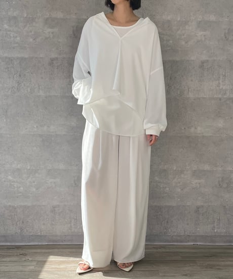 Anna Kerry　アンナケリー スキッパーオーバーシャツ 56261703 2026NEWARIIVAL