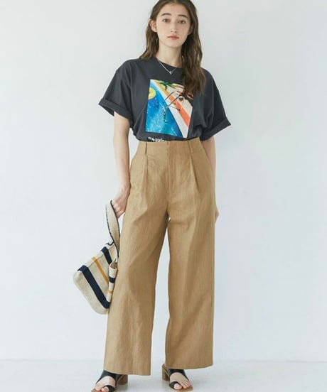 Ungrid (アングリッド)  フォトビッグロゴTee 112422723501