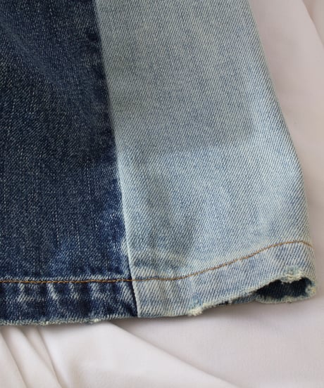 cafune カフネ PASSIONE パシオーネ ROBE　ローブ サイド切り替えワイドデニムパンツ 535622 本州送料無料！