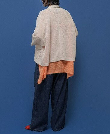 CYAN TOKYO シアン シアントウキョウ ニットライクメッシュWジャケット