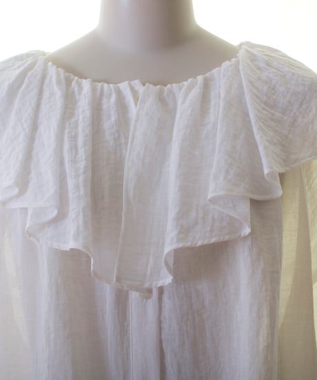 cafune カフネ PASSIONE パシオーネ ROBE　ローブ　フリル2WAYシャツ　615914　2026NEWARIIVAL