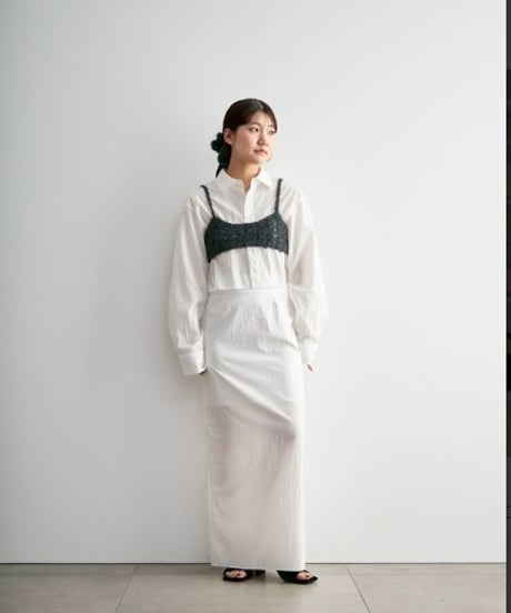 anuke アンヌーク Sheer Compact Shirts 62620411