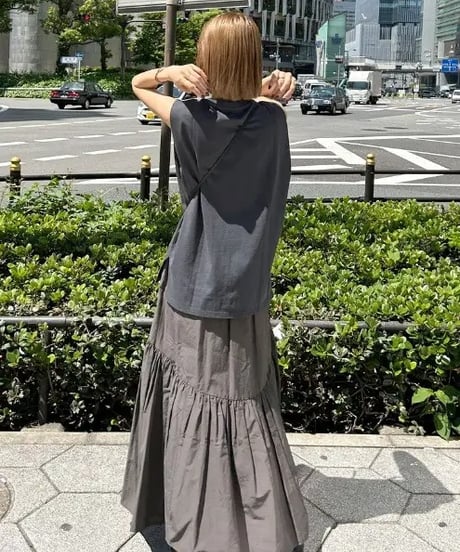 ngrid アングリッド ギャザーデザインスカート 112410805601