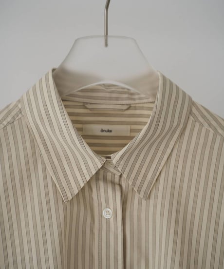 anuke アンヌーク　Stripe Over Shirts　62610401　本州送料無料