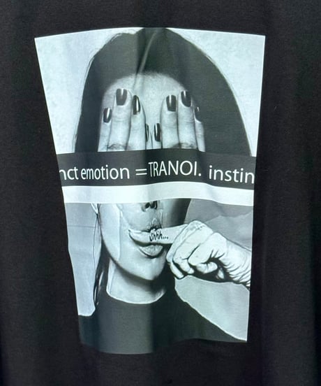 TRANOI.　トラノイ　FACE WIDE TEE 240J226