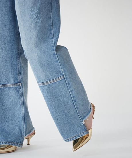 YENN イェン　HIGH RISE TUCK WIDE PT　Y222-31010再入荷