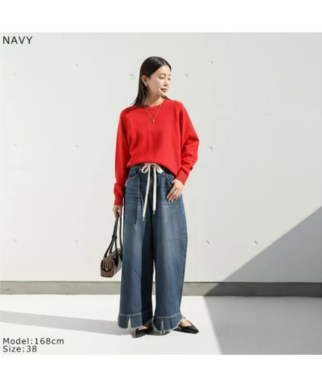 CYAN TOKYO　シアン トウキョウ　ジーンズ 507407 スリットヘム バギー