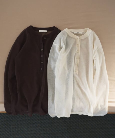 シャツ/ブラウス(長袖/七分) PARIS tulle wool blouse romance gray Lace Ladies（レースレディース） ブラウス シャツ シフォンレース