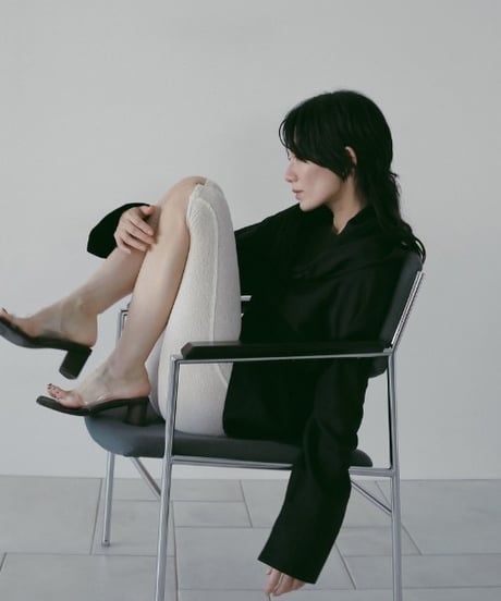 anuke アンヌーク Square Clear Sandals 62611019 本州送料無料！
