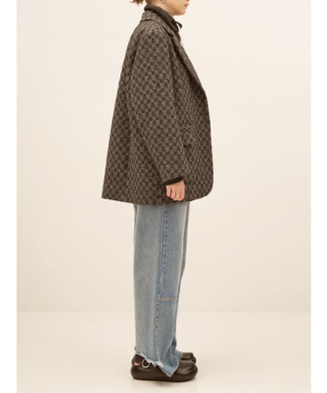 YENN イエン　WOOL TWEED BLAZER