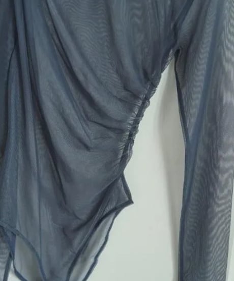 anuke (アンヌーク） Tulle Gather Bodysuit 62520608 カットソー