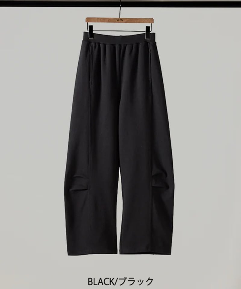 本日のみ　YENN KNEE TUCK SWEAT PT /新品タグ付き YENN（イエン）KNEE TUCK SWEAT PT /Y253-31078 | B'2nd（ビー