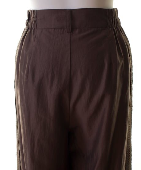 RISLEY　リズレー Side mesh wide pants　サイドメッシュワイドパンツ（1740944）R2501-SMP840