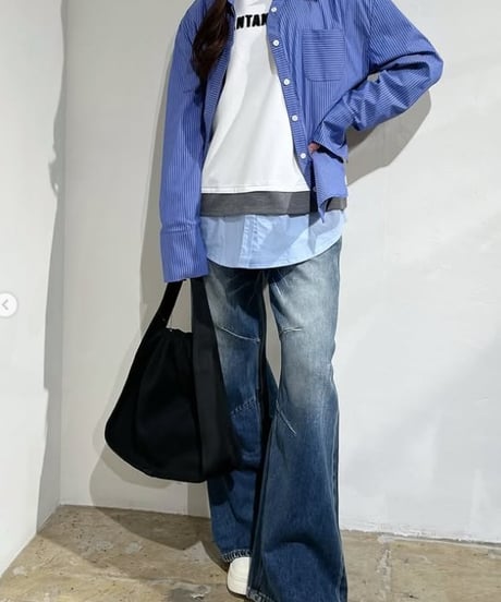 Pauline Bleu(ポリーヌブロー)　デニムパンツ　76847