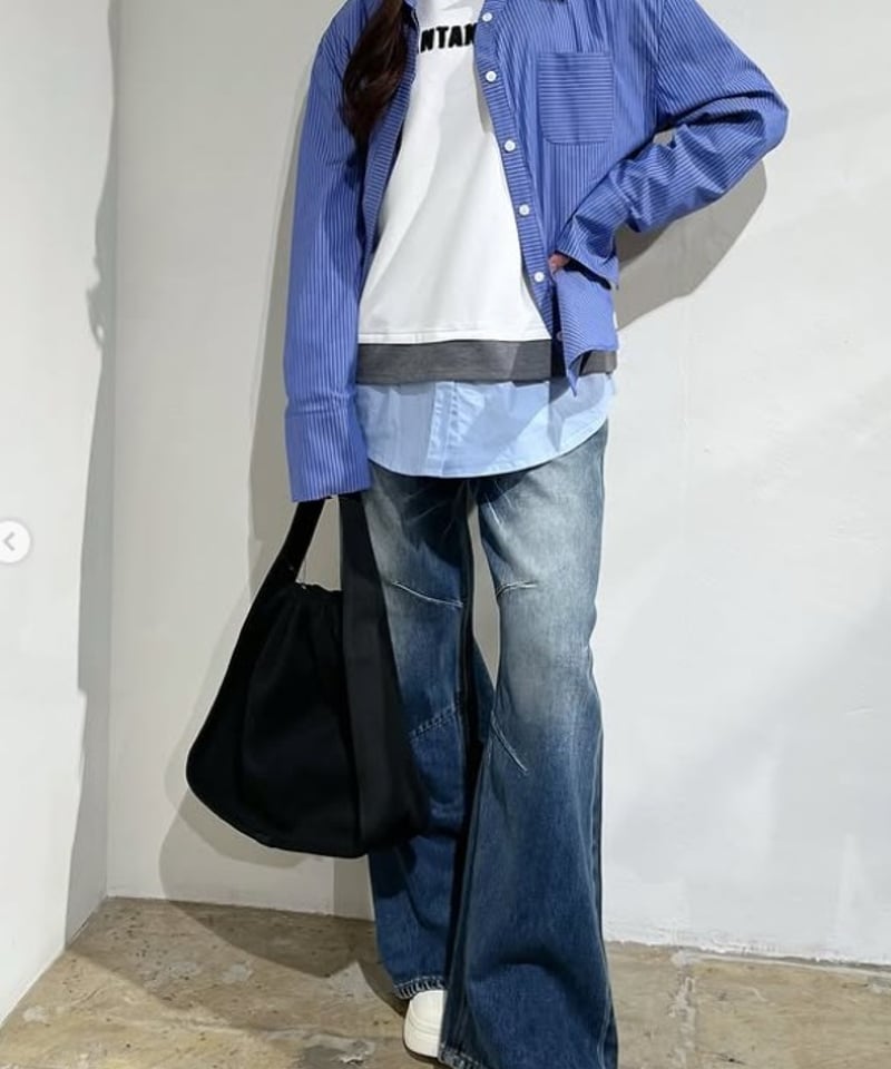 【新品未使用タグ付き】ポリーヌブロー/Pauline Bleu デニム Pauline Bleu(ポリーヌブロー) デニムパンツ 76847 | Deargo