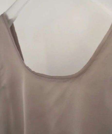 anuke アンヌーク Satin Uneck Tops 62610405 5月中旬発送