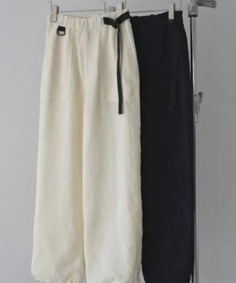anuke アンヌーク Jacquard Drawstring Pants　62610707　本州送料無料！5月中旬～6月中旬発送